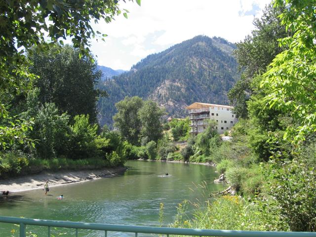 The Wenatchee River Seen From Peshastin Leavenworth River