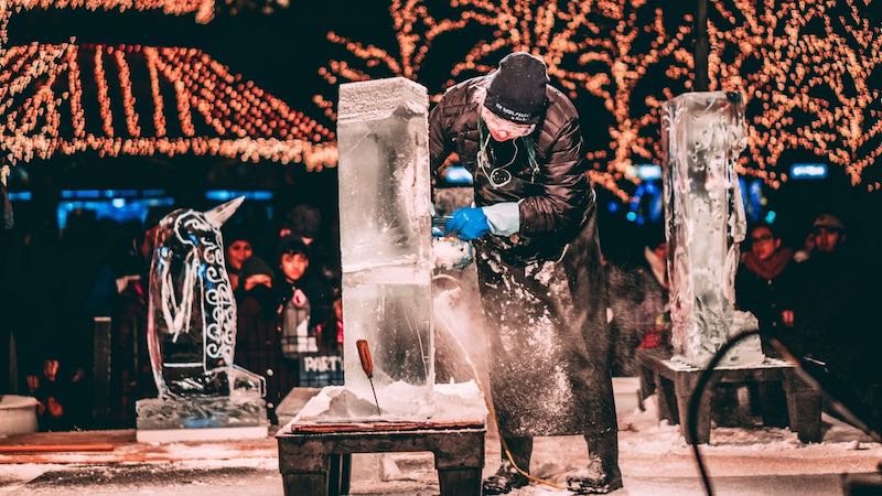 Ice Carving