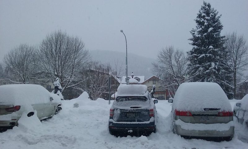 Leavenworth Cars Buried