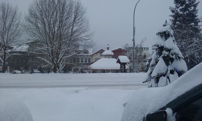 Leavenworth Snowfall