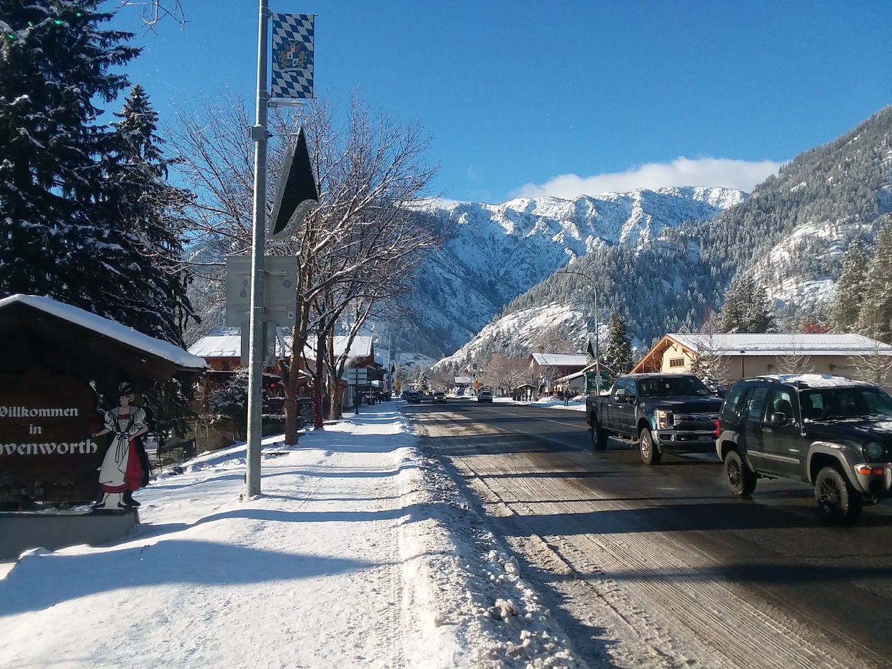 Leavenworth on Highway 2