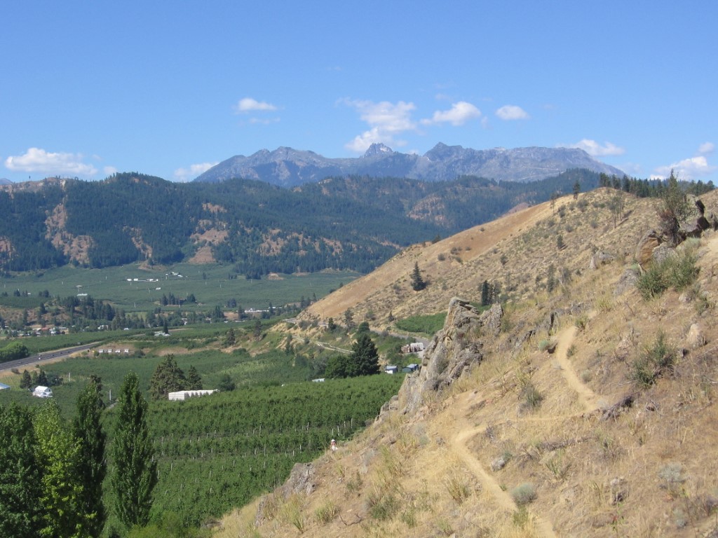 The View Above Peshastin Pinnacles