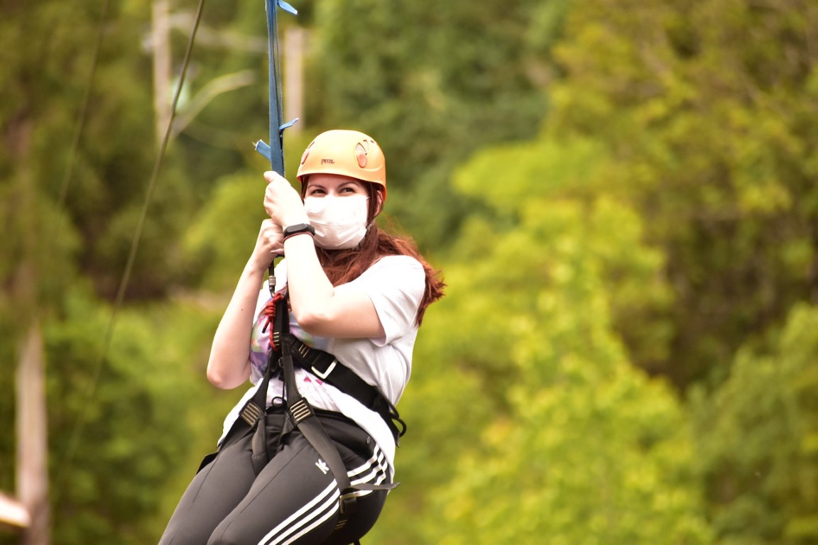 Zipline in Plain